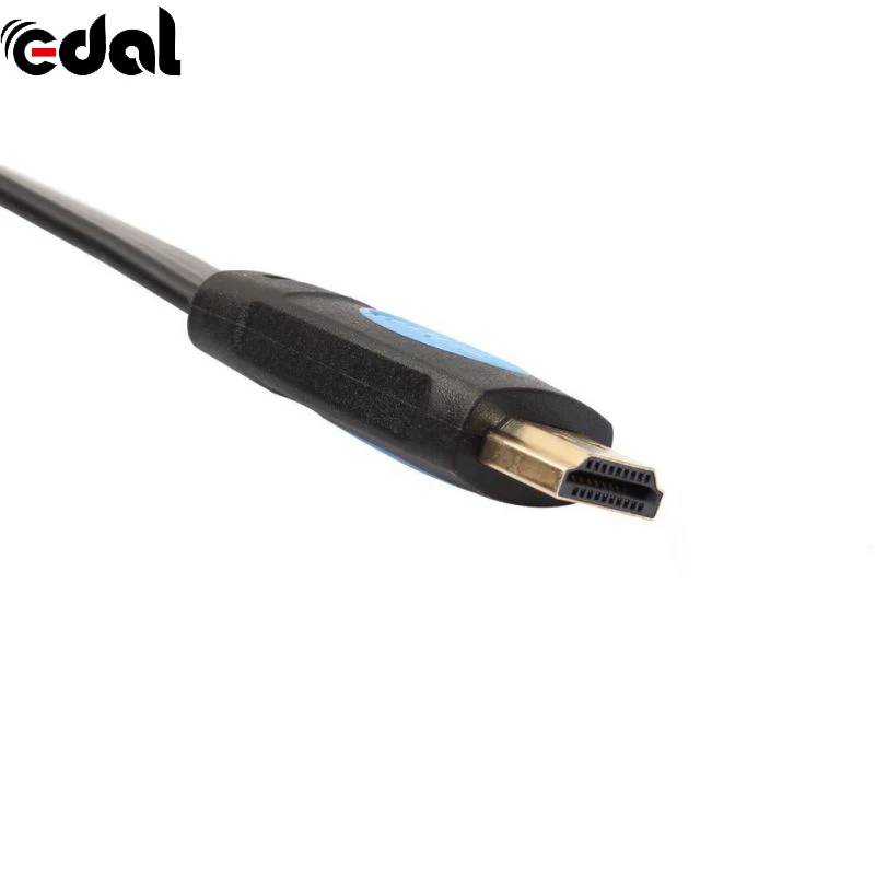 Новинка Черный цинковый сплав HDMI 2 0 4 K 30AWG HD 18 Гбит/с 3D Аудио возврат Ethernet плоская
