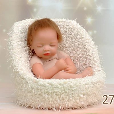 Милый новорожденный позирует диван ребенок Фотография реквизит костюм стул украшения Fotografia аксессуары Infantil студия съемки реквизит - Цвет: 27