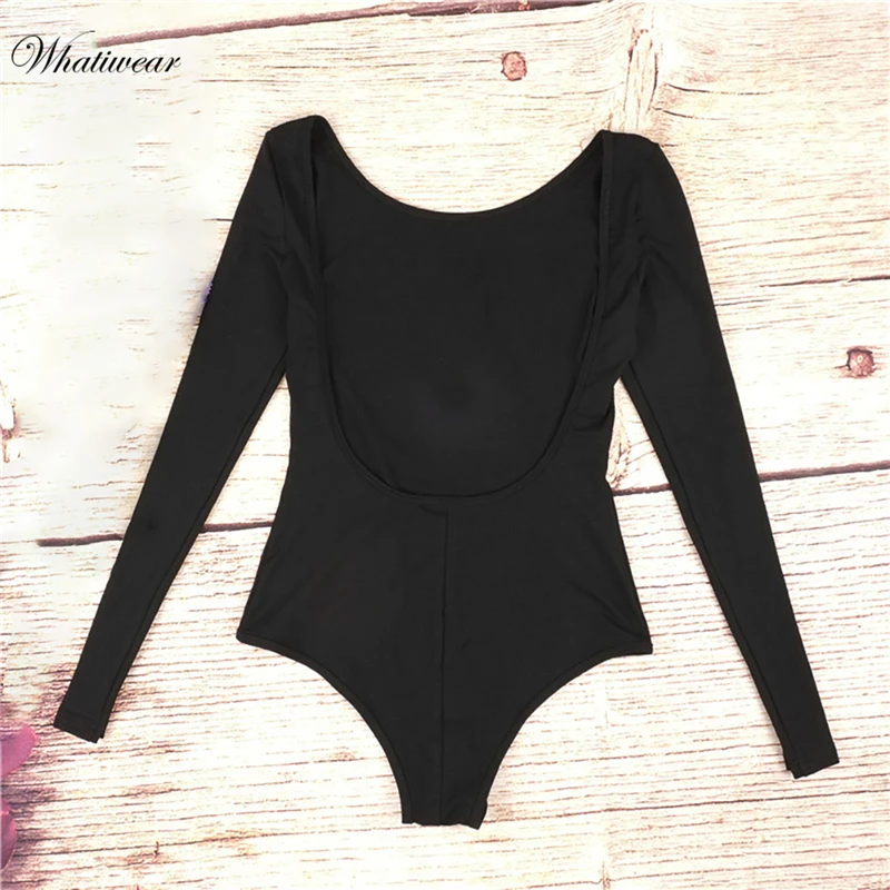 Gagaopt-Backless-Bodysuit-Long-Sleeve-Sexy-Bodysuit-Black-Summer-Overalls-Body-for-women-Combinaison-Femme-Blusa