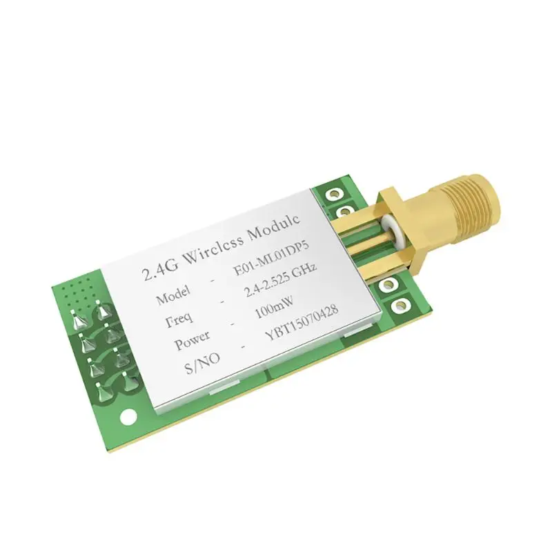 

E01-ML01DP5 Long Range SPI nRF24L01P 2.4Ghz 100mW SMA Antenna IoT Wireless Transceiver Transmitter Receiver nRF24L01P RF Module