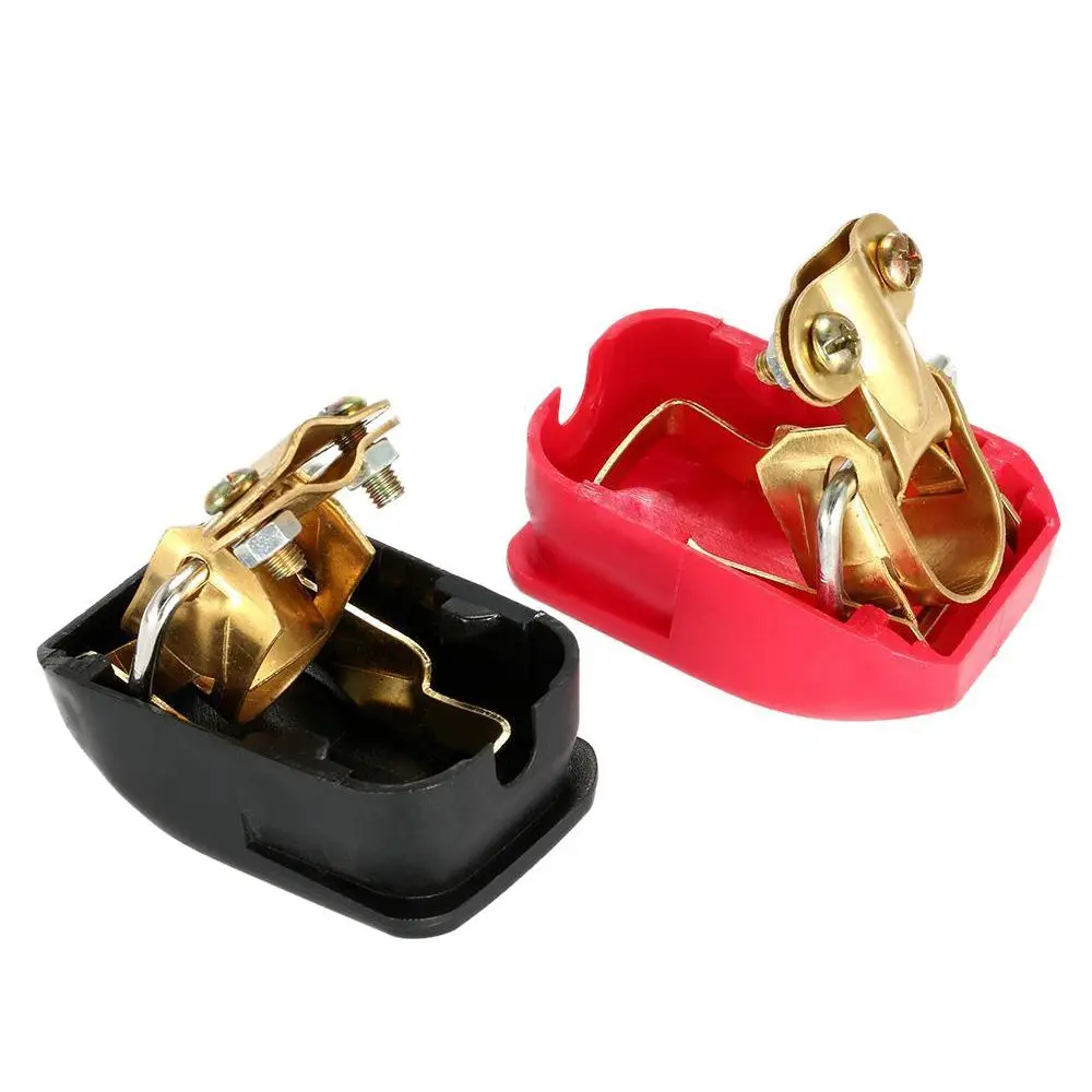 

AUTO -1 Pair 12V Car Caravan Motorhome Quick Release Battery Terminals Clamps C9K5