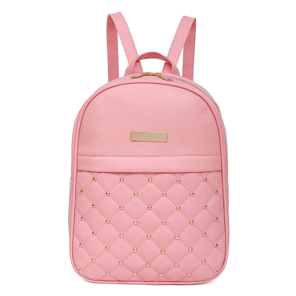 Hot Fashion Women Bead Backpack Female Casual PU Leather Travel Rucksack Shoulder Bag School Backpack for Girls mochila Hot Fashion Women Bead Backpack Female Casual PU Leather Travel Rucksack Shoulder Bag School Backpack for Girls mochila