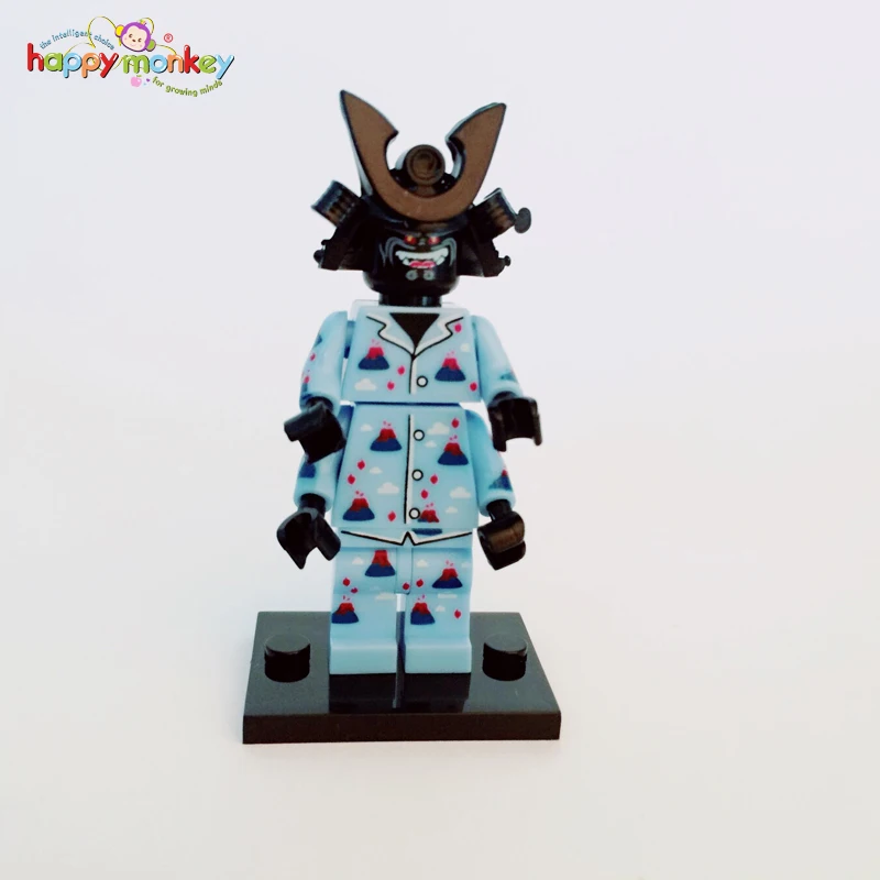 2018 Ninjago вулкан Garmadon мастер Ву модель LEGOINGLYS здания Конструкторы мини кирпичи детей