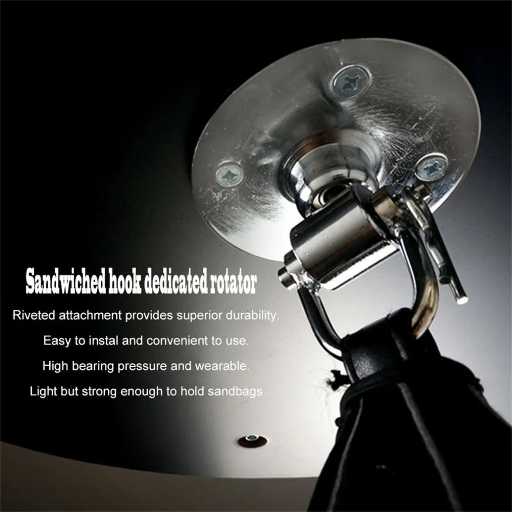 Punching Ball Swivel Sandbags Hook Boxing Training Equipment Hanging Hook Speed ball Accessory