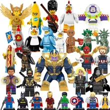 

LegoING Figures Building Blocks Super Heros Marvel Avengers Infinity War Ant Man Wasp Spiderman Black Panther Grinch Gamora Hulk
