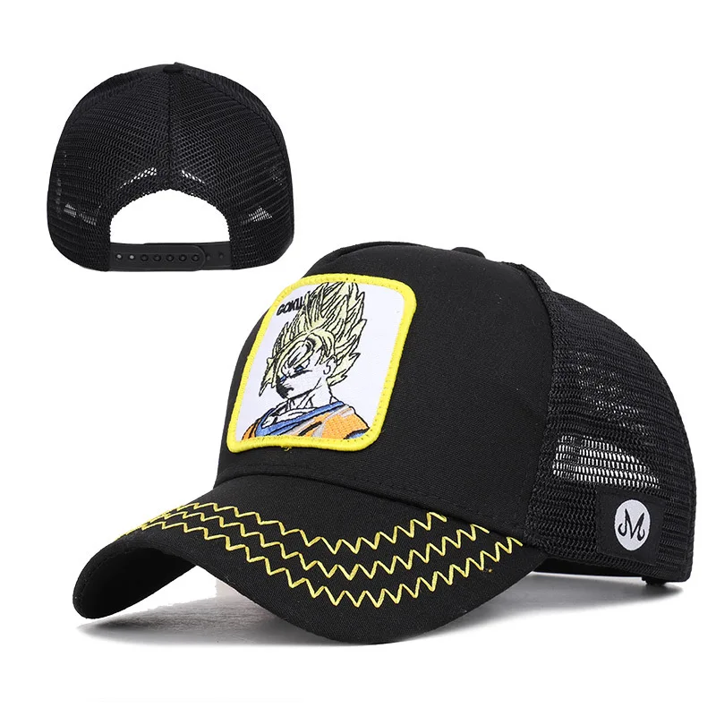 Бренд Dragon Ball Z Goku VEGETA MAJIN бейсболка Snapback для мужчин и женщин Кепка в стиле хип-хоп дальнобойщик папа шляпа высокое качество Прямая - Цвет: Style 7