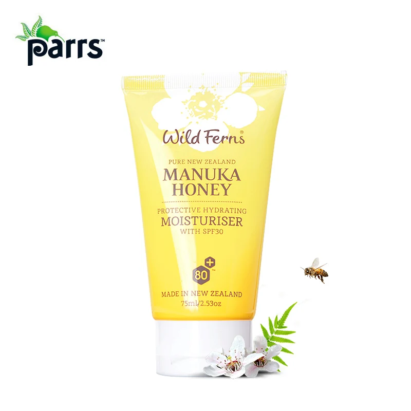 Оригинальный увлажняющий крем для лица NewZealand Parrs Manuka Honey SPF30 сохраняющий