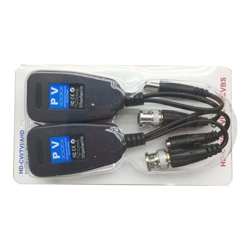 

2 In 1 Twisted Pair Transmitter HD DC Coaxial Cat5 BNC Connector 10 Pairs Of Hd Coaxial Hd Twisted Pair Transmitter Video Power