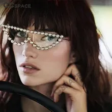 Роскошные женские солнцезащитные очки с кристаллами, кошачий глаз, модные очки UV400, винтажные очки Oculos 47832