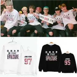 БЦ Юнг Кук jhope jin Jimin Suga gruesa sudadera Traje de Primavera пуловеры Толстовки con CAPUCHA de Invierno кофты