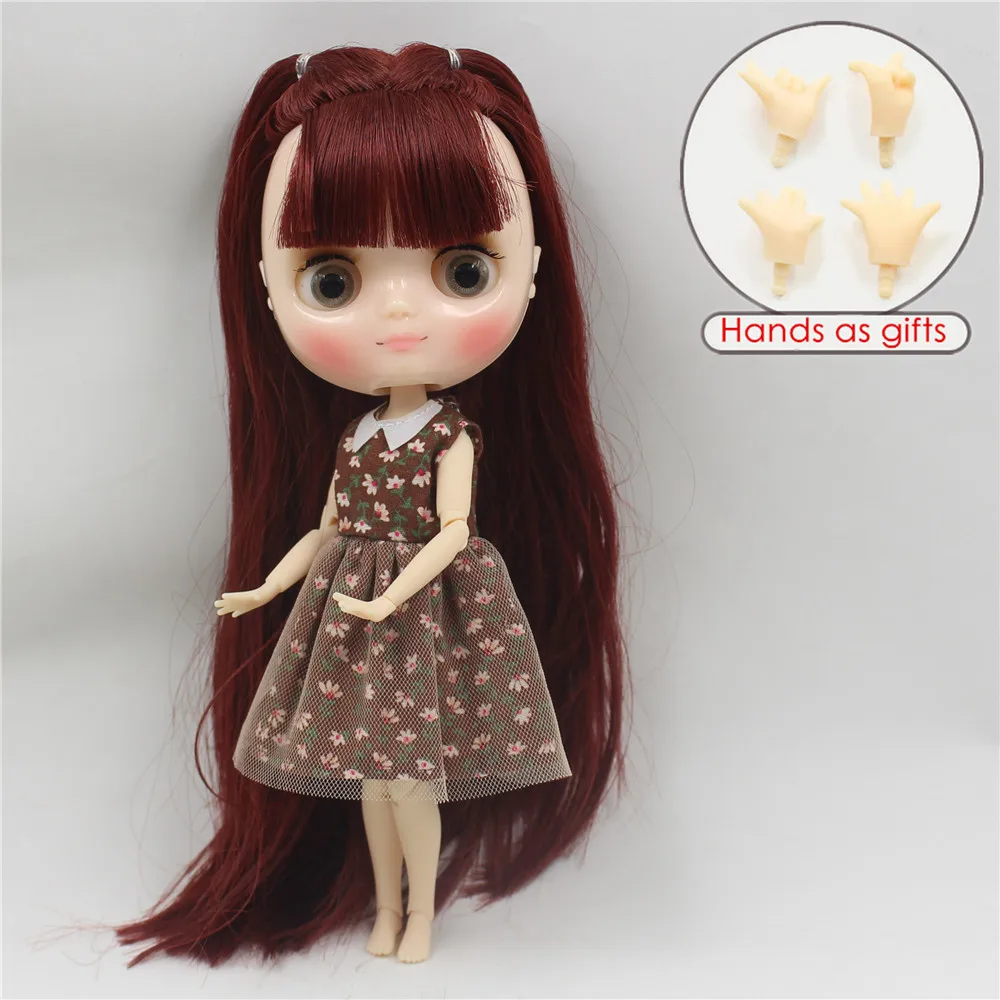 

Free shipping middie doll BL0362 Joint body with bangs/fringes 1/8 20cm bjd gift toy fortune days