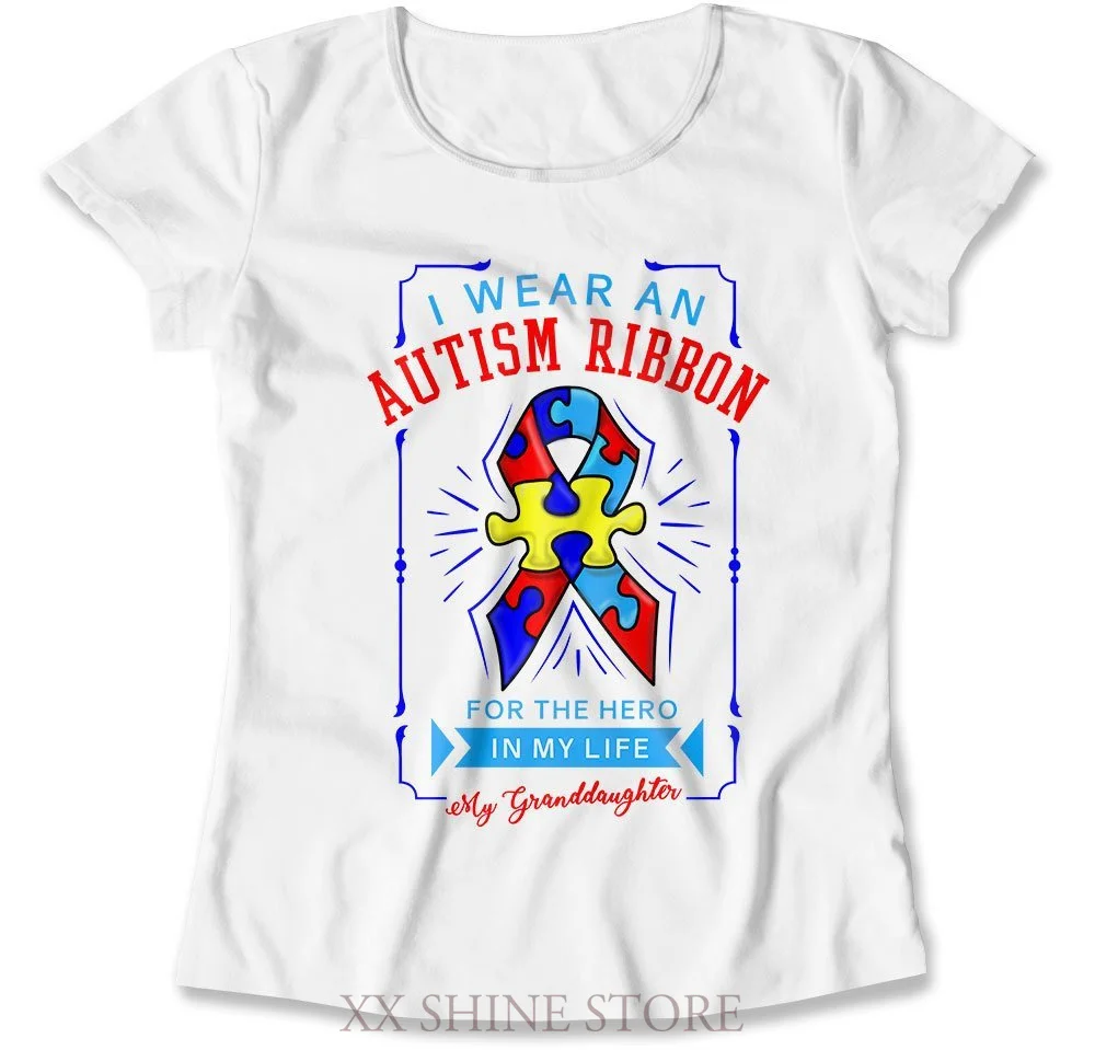 

Autism Grandpa T Shirt Autism Aware Autism Grandma Autism Awareness Shirt Autism Ribbon For My Granddaughter Mens Ladies Tee