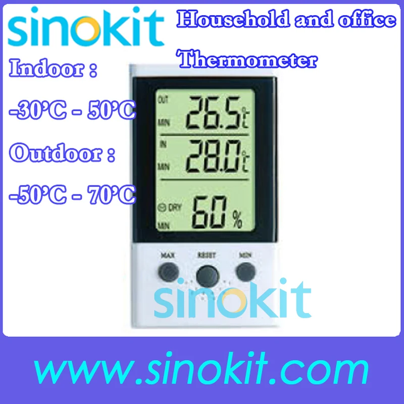 

Free Shipping -30'C to 50'C Digital Thermometer DT-3