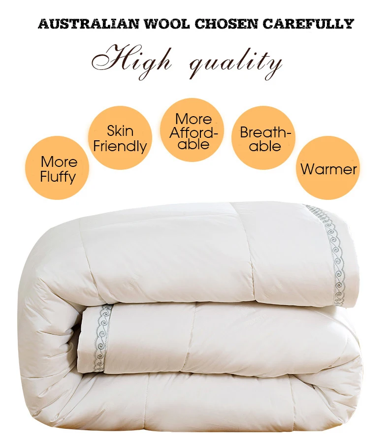 100% Australian Wool Comforters 12