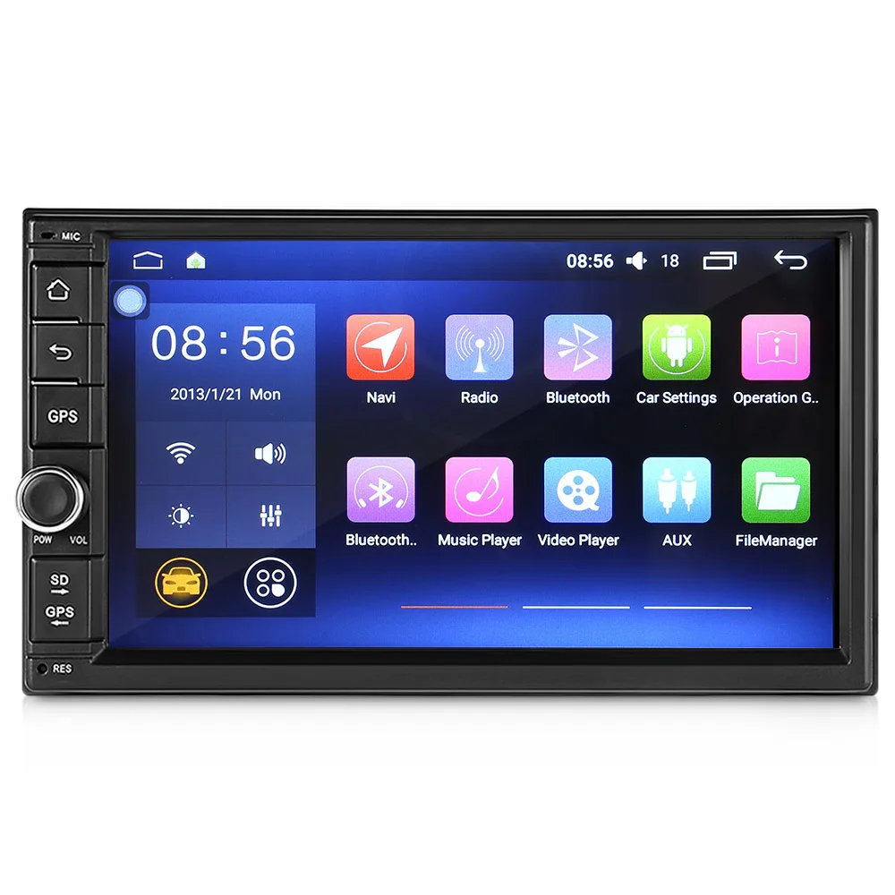 

Zeepin Android 6.0 Car Multimedia Player 2 Din Car Radio Player WiFi GPS Navigation Mirror Link FM Video Player support DAB+