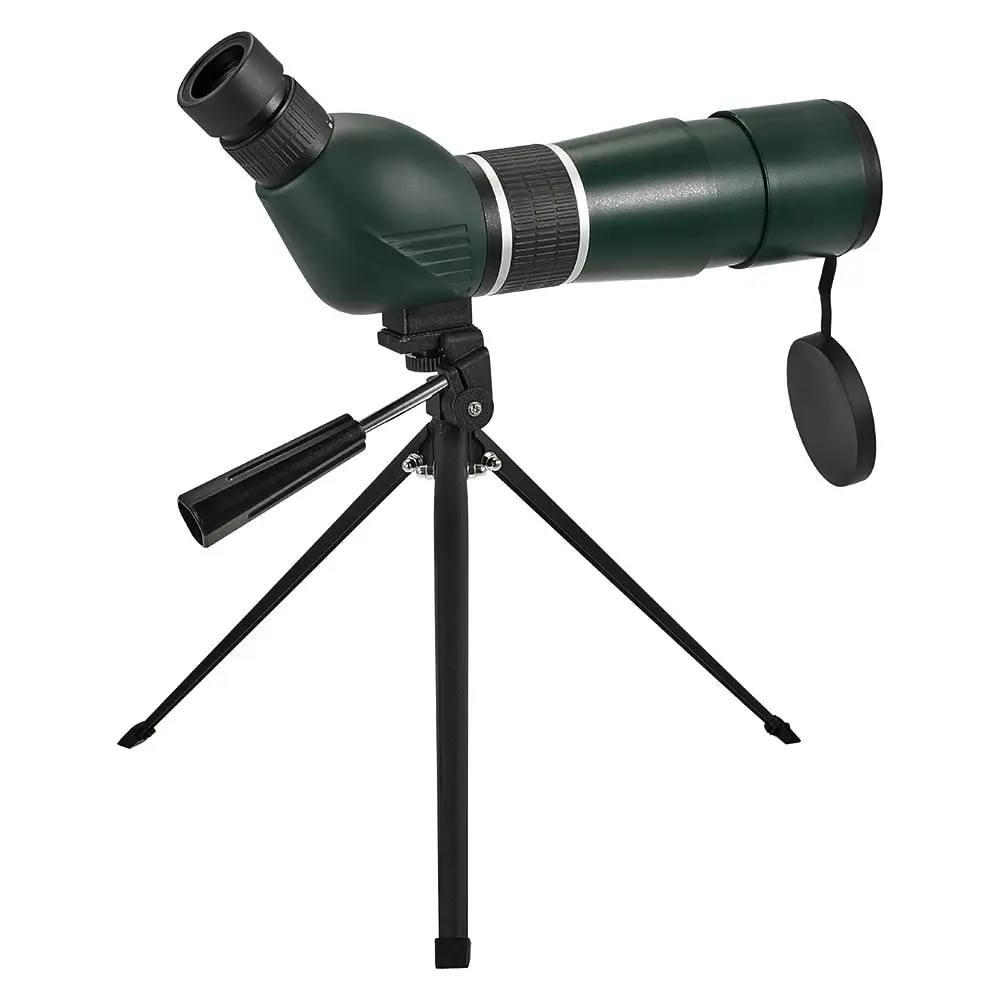 Монокулярный телескоп для наблюдения за птицами 5-45X60 Zoom Монокуляр 45 градусов угловой со штативом