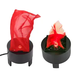 Sharelife 3 Вт/6 Вт Красный светодиодный светильник с имитацией пламени мерцающий эффект эмуляции сценического освещения DJ вечерние лампы для