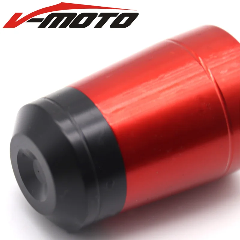 Мотоцикл 7/8 'དྷ мм ручки рукоятка Кепки конец Вилки для Aprilia RS 125 1000 R 2000 250 50 RX50 650