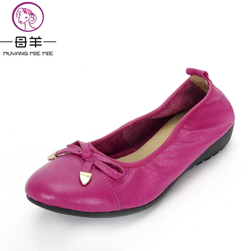 

Women Shoes Woman Loafers Genuine Leather Flat Casual Shoes New Fashion Colorful Handmade Maternity Shoes Women Flats Size 35-41