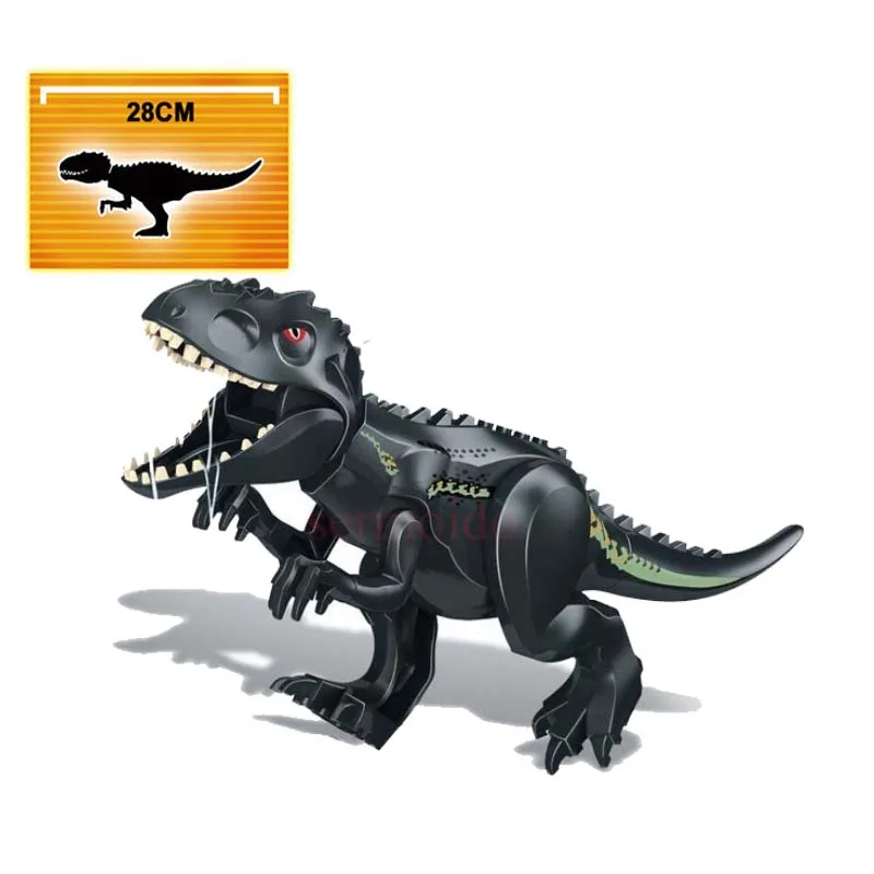 Dinosaurs Toys T-rex Compatible Legoingly Jurassic World 2 Sets Blocks Building Animals Model Brick Figures For Kids Gift