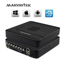 1080P 16CH DVR AHD 1080N CCTV NVR 5 в 1 Мини DVR 960P 12CH для комплекта видеонаблюдения VGA HDMI система безопасности для ip-камеры PTZ Onvif 4CH DVR