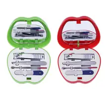 4 шт./компл. Уход за ногтями резак кутикулы клипер Manicure Маникюр Педикюр дорожные ножницы кусачки набор для ухода за ушками