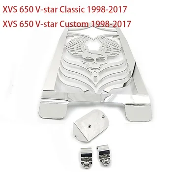 

Steel Cool Skull Radiator Grill Grille Cover Guard Protector For YAMAHA Vstar XVS650 1998-2017 Dragstar DS650 Classic Custom