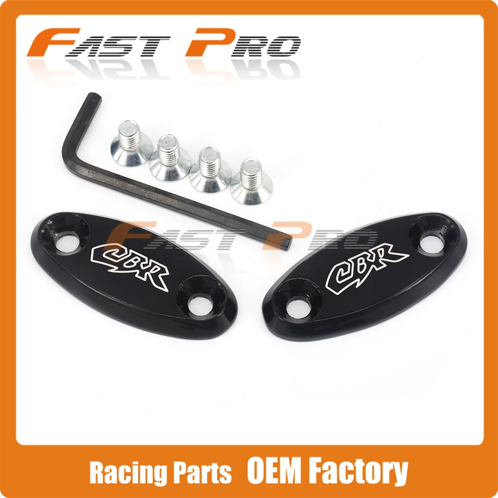 

Mirror Block Off Cap Mirror Base Plates Cover For HONDA CBR600 F4 F4I CBR600RR CBR 954RR 929RR CBR1000 CBR600 RR
