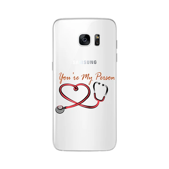 Мягкий ТПУ для Samsung Galaxy A5 A6 A7 A8 J5 J6 J7 J8Plus 2016 2017 2018 NOTE8 NOTE9 You're My Person Fundas Greys Anatomy|Сумки