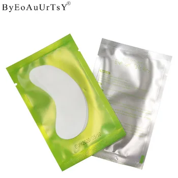 

100 Pairs Eye Gel Patches Under Eye Pads Lint Free Lash Extension Eye Gel Patches for Eyelash Extension Eye Mask Beauty Tool