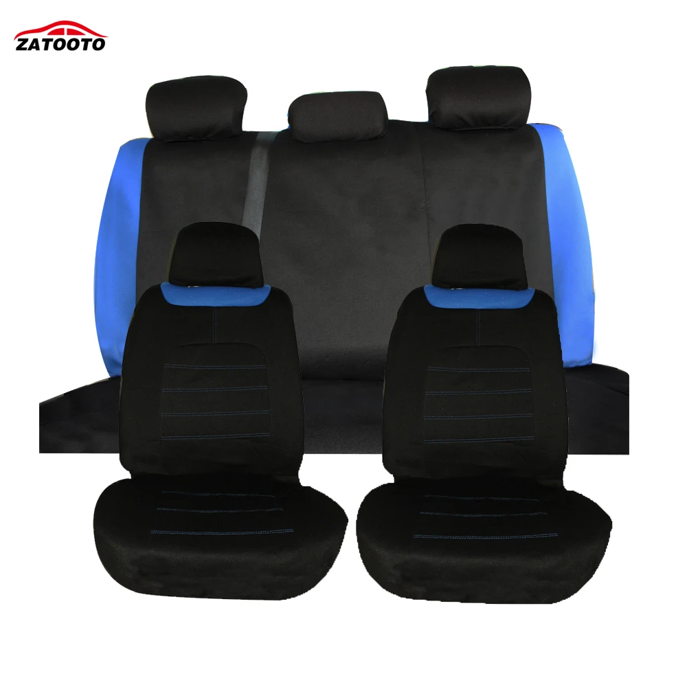 ZATOOTO Universal Car Seat Covers Thicken Elastic Polyester Washable
