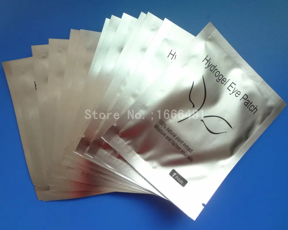 

50 pairs/lot Lint Free Under Eye Patch for Eyelash Extension Gel Thin Patches