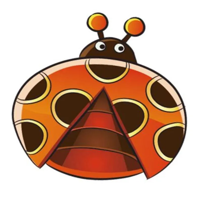 

Animal PVC Patch red ladybug deal with it Clothes Heat Transfer Printing T shirt baby iron on patches for clothing girl Stickers
