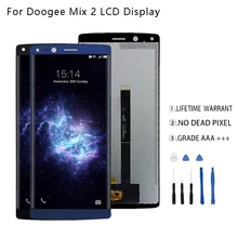 Для Doogee Mix 2 ЖК-дисплей+ сенсорный экран дигитайзер для Doogee Mix 2 дисплей сборная экран