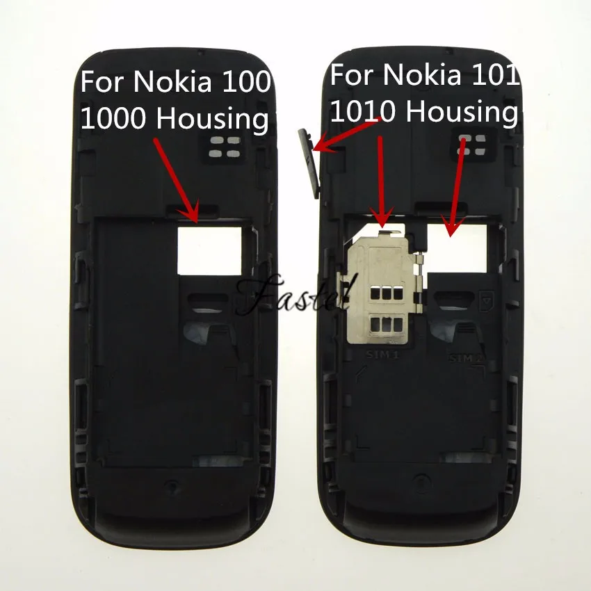 Для Nokia 100 1000 полный корпус телефона чехол+ английская или Русская или арабская клавиатура