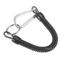 Tools Fishing Tackle Boxes Accessory Carabinet Lanyards Boating Ropes Kayak Secure Pliers Lip Grips Tackle Fish Metal 100CM Q136