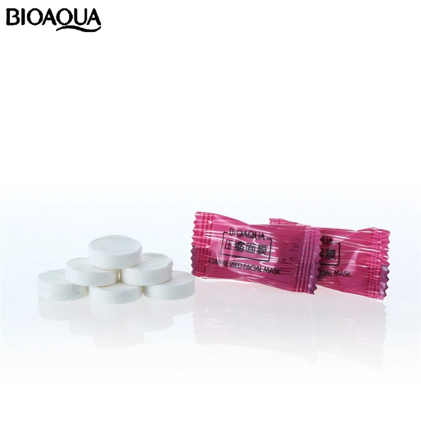 Сухая маска BIOAQUA сжатая бумага для ухода за кожей лица 50 шт. 170721 Прямая поставка|mask