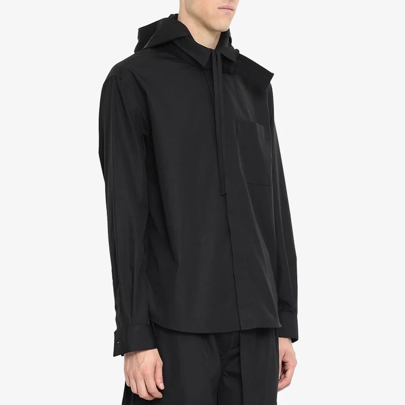 

XS-6XL ! 2018 New Men's clothing GD Hair Stylist fashion personality Hooded tassel long sleeved Shirt plus size costumes