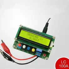 LC100-A цифровой ЖК-дисплей высокой точности индуктивно-емкостный L/C метр тестер 12002802