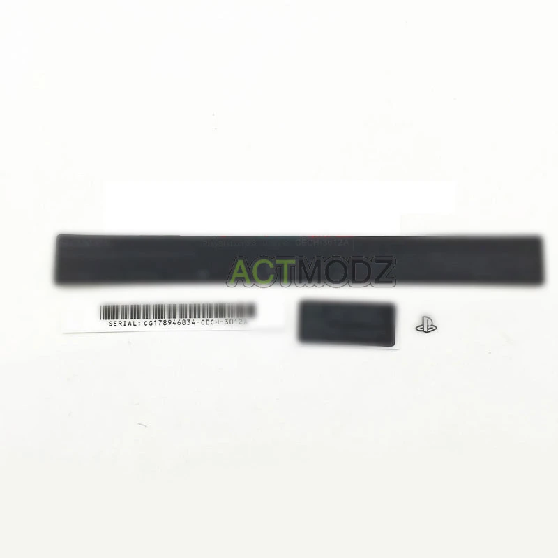 Black Repair Warranty Seal Body Tag Stick For Playstation PS3 Slim