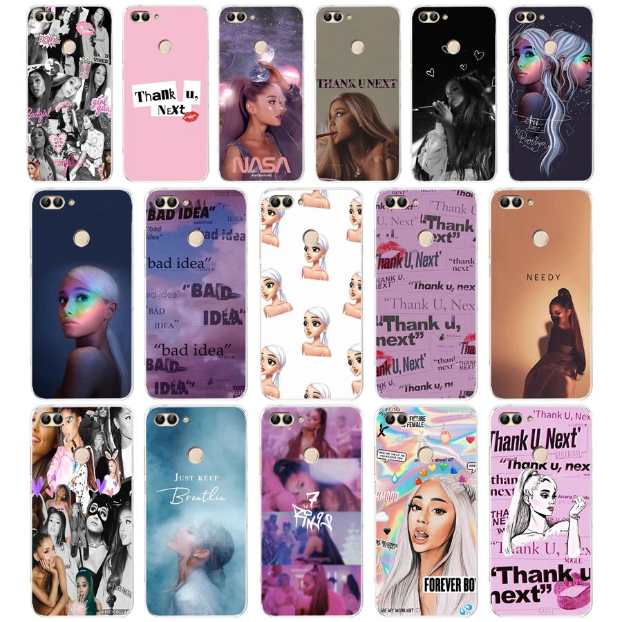 

108 ZX Thank U, Next Ariana Grande Soft Silicone Case For Huawei Honor Mate 20 pro View 10 p smart 2018 2019 cell phone Cover