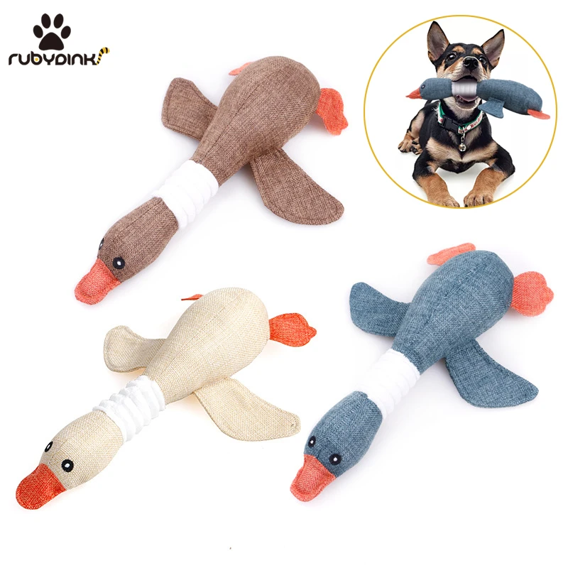 

1PC Animal Pet Doy Toys Pet Chew Squeaker Sound Toy for Dog Cats Playing Interactive Duck Toy Pet Supplies high quality