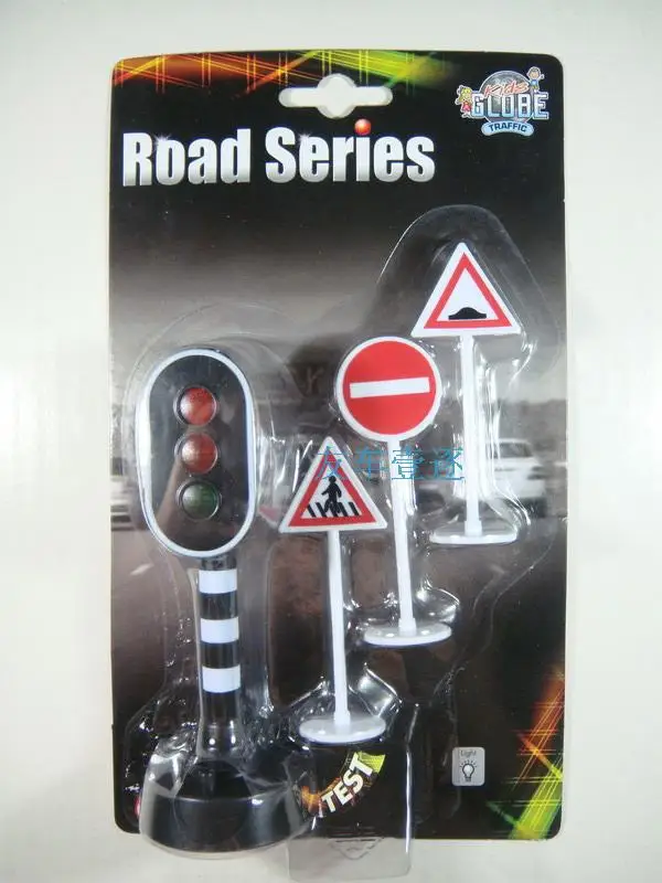 

can light Scene lighting traffic light traffic lights turn signal lamp toy traffic sign with button battery