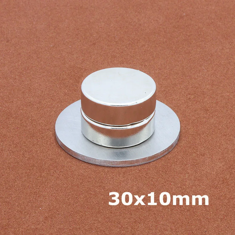 

1Pcs 30x10 mm N35 Neodymium Magnet Permanent NdFeB Round Super Strong Powerful Magnetic Magnets 30*10mm Search Magnet