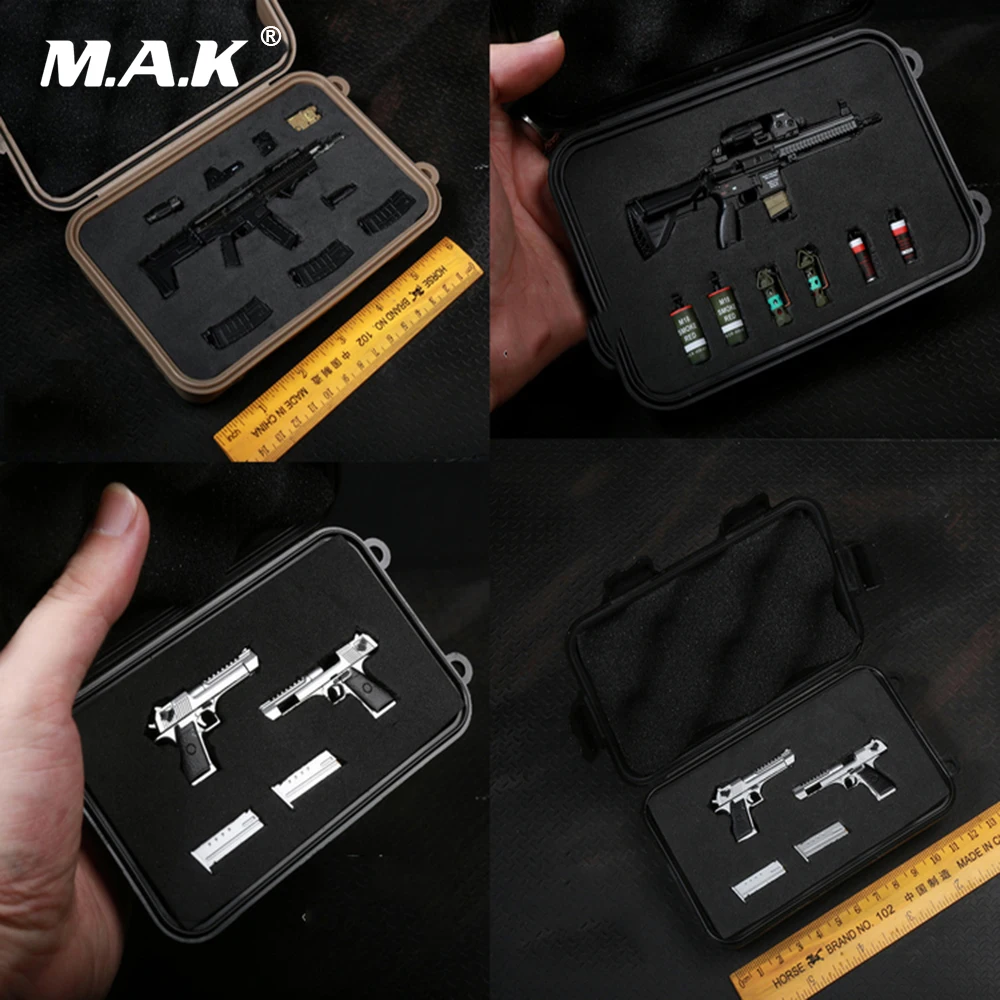 1/6 Scale Solider Figure Scence Accessory Pistol/Rifle Multi function ...
