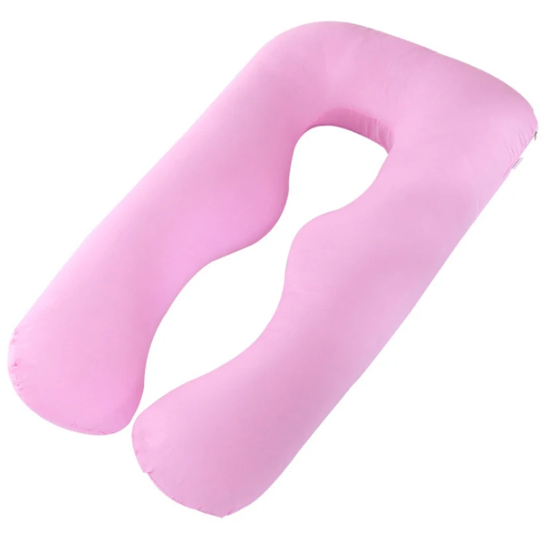 Подушка для беременных серая 25 - Цвет: Розовый
