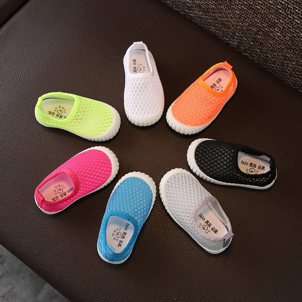 Infant Modis Sneakers Kids Baby Boys Girls Mesh Candy Color Sport Run ...