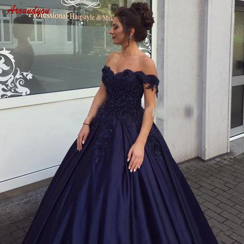 Vestidos azul marino para boda Clearance