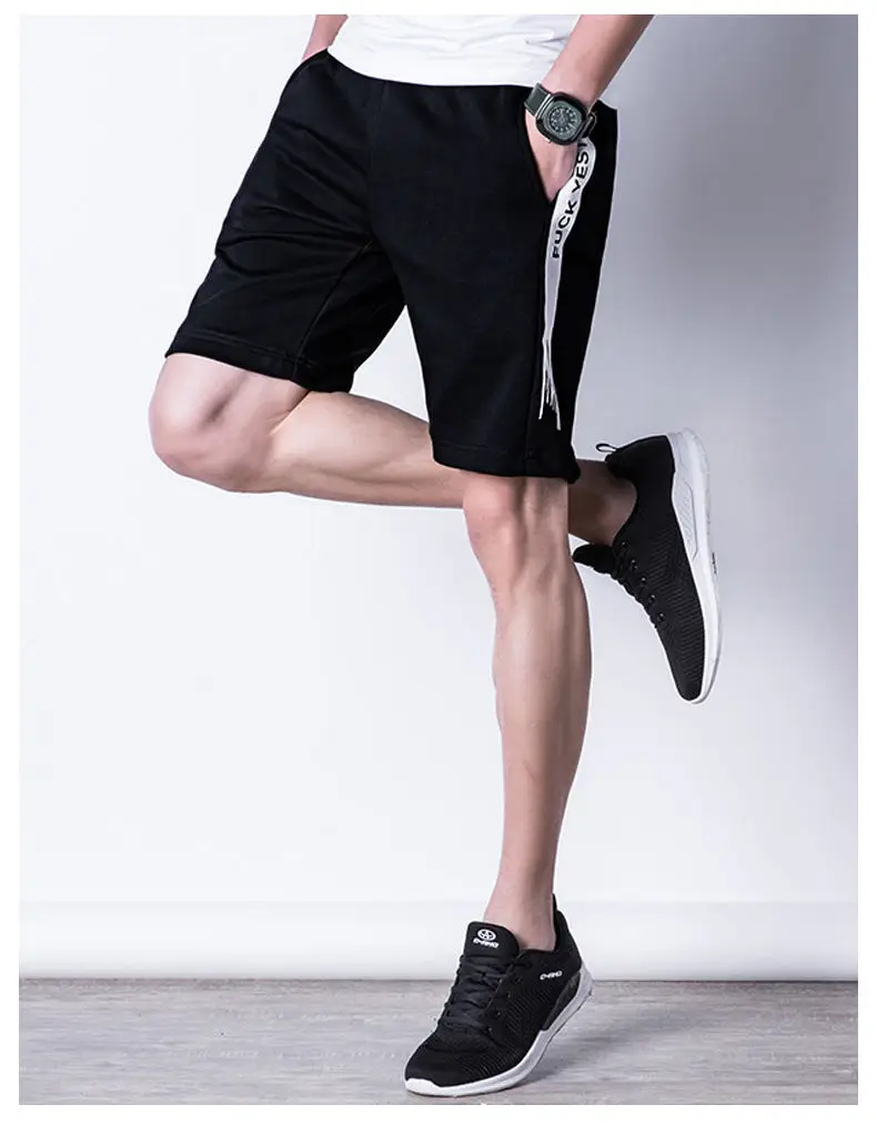 Casual Shorts Men Summer Sports Shorts Quality Beach Male Short Pants Breathable Elastic Waist Fashion Plus Size 5XL Boardshorts 01