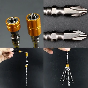 

PH2 Hardness 65MM Magnetic Bit Set Cross Head Screwdriver Bit Single Head Electric Screwdriver Phillips Screw Driver With Magnet